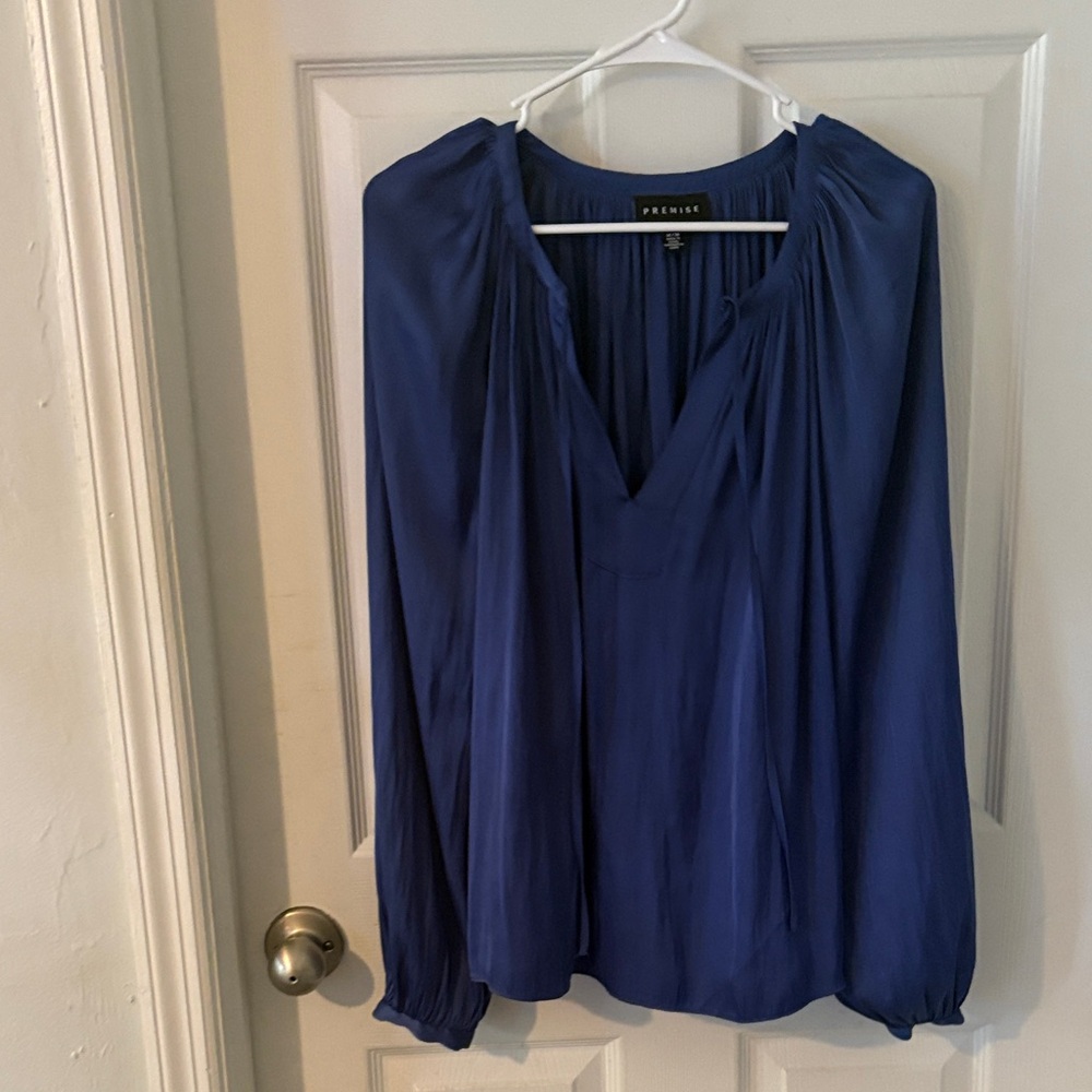 Premise Deep Blue Women's Blouse